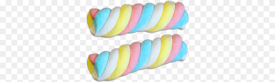 Long Twisted Marshmallows Twisted Marshmallow, Food, Sweets, Banana, Fruit Free Transparent Png