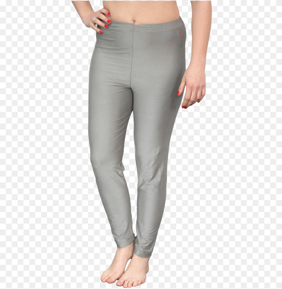 Long Underpants Silver Elastic Teu Yshield Abschirmende Lange Unterhose Aus Silver Elastic, Clothing, Pants, Adult, Female Free Png Download