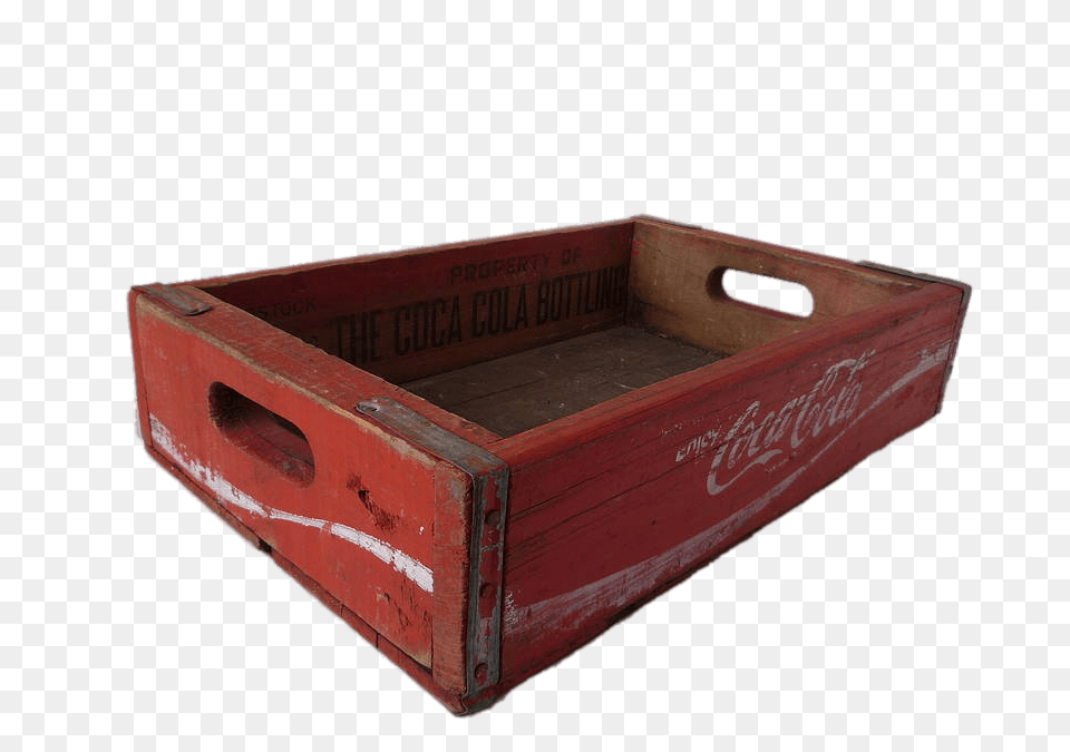 Long Vintage Coca Cola Crate, Box, Boat, Transportation, Vehicle Free Png Download