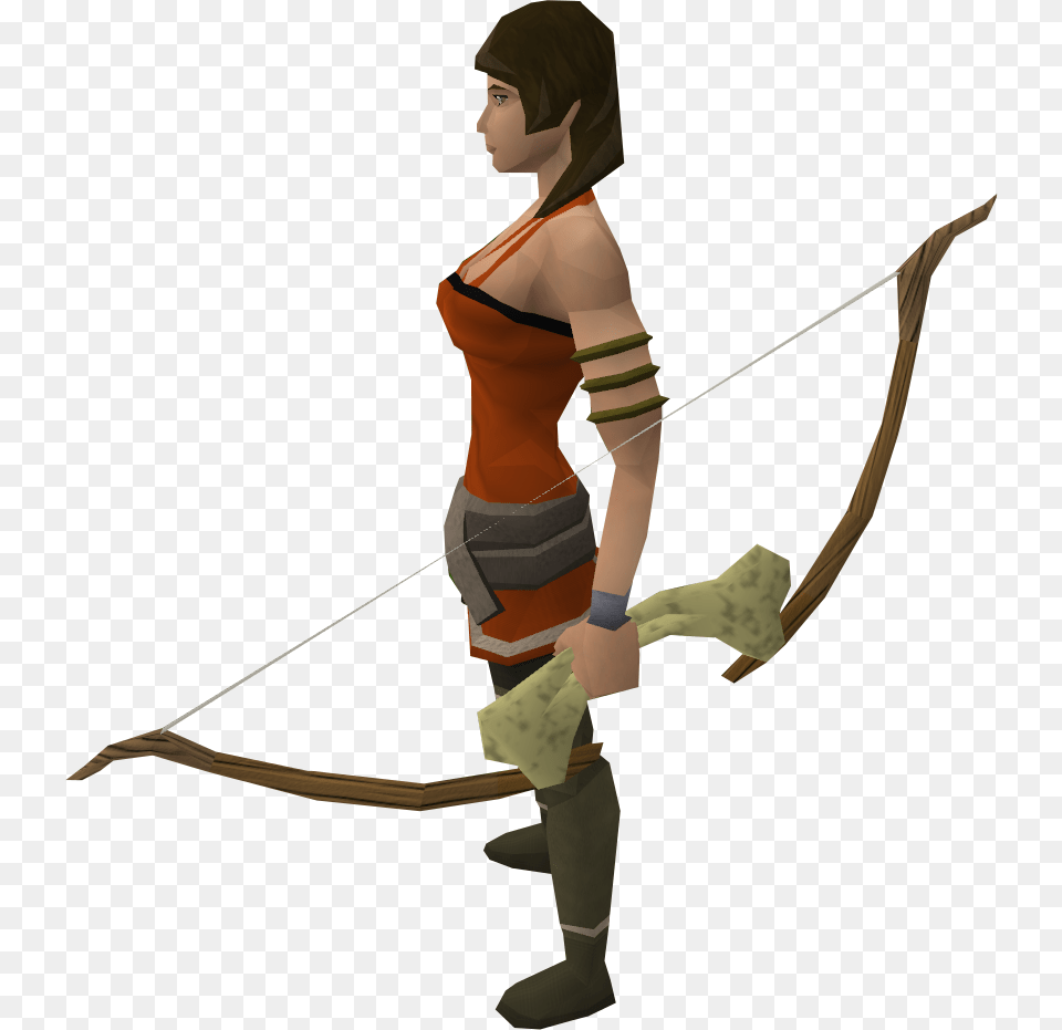 Longbow, Archer, Archery, Bow, Person Free Png Download