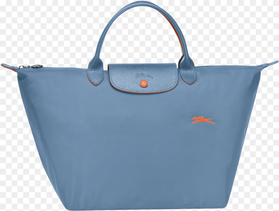Longchamp Le Pliage Club Medium Top Handle Bag Blue Longchamp Bag, Accessories, Handbag, Tote Bag, Purse Free Transparent Png