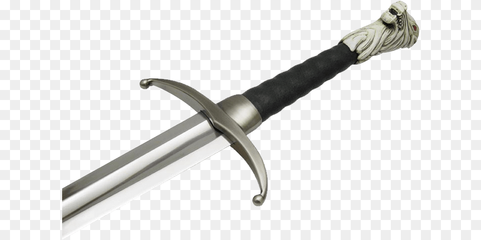 Longclaw The Sword Of Jon Snow Game Of Thrones Longclaw Metal Sword Of Jon Snow, Blade, Dagger, Knife, Weapon Png