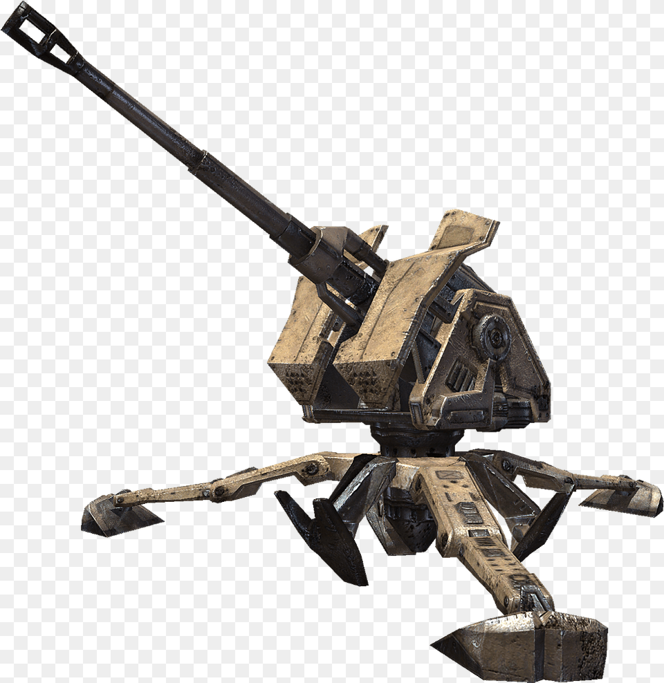 Longest Range Artillery Guns Artillery, Bulldozer, Machine, Weapon, Robot Png Image