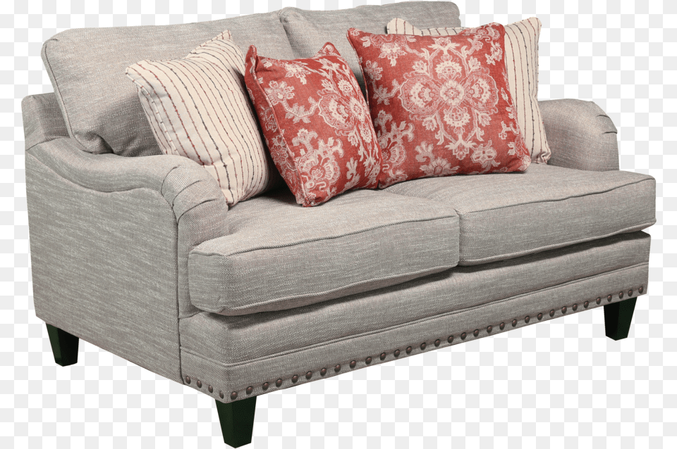 Longevity Muslin Living Room Couch, Cushion, Furniture, Home Decor, Pillow Free Png Download