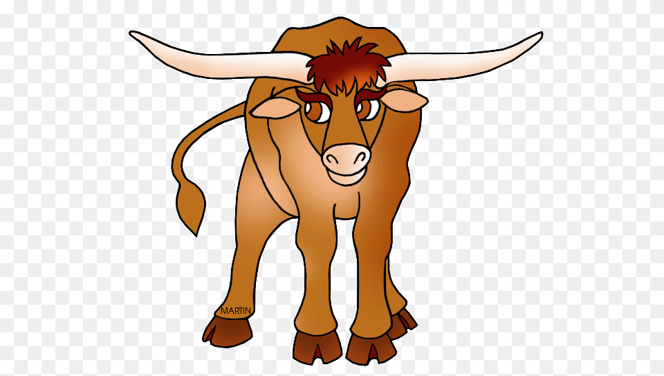 Longhorn Clip Art, Animal, Bull, Cattle, Mammal Png Image