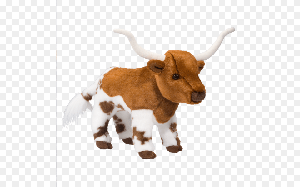 Longhorn Cow Stuffed Animals, Animal, Cattle, Livestock, Mammal Free Png