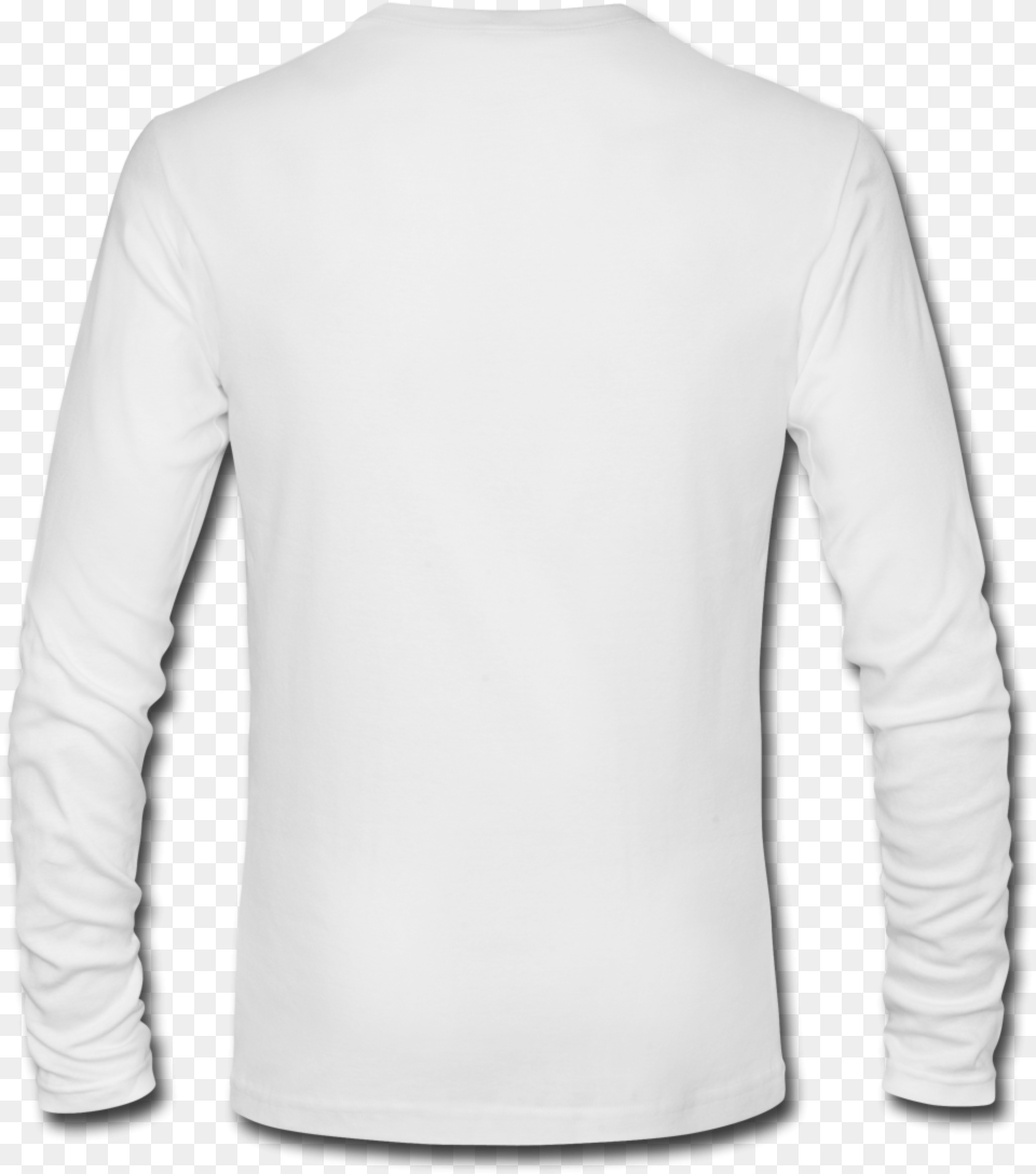 Longsleeve Shirt Cliparts Long Sleeve White Shirt Back, Clothing, Long Sleeve Free Transparent Png