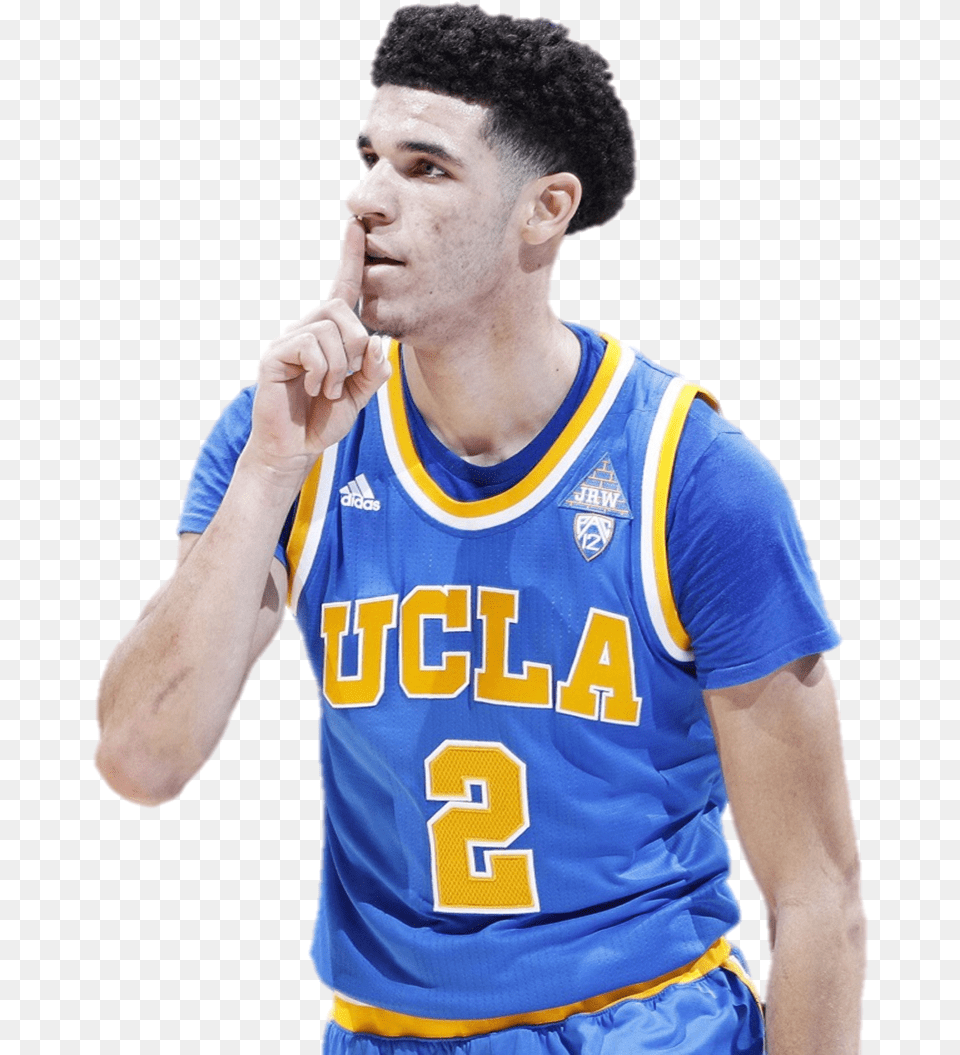 Lonzo Ball Clipart Images Gallery For Lonzo Ball Transparent Background, Adult, Shirt, Person, Man Png Image