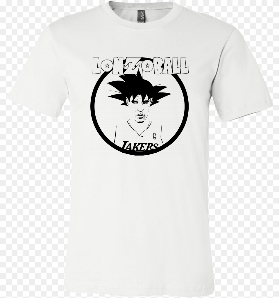 Lonzo Ball Dj T Shirt Design, Clothing, T-shirt, Adult, Face Png