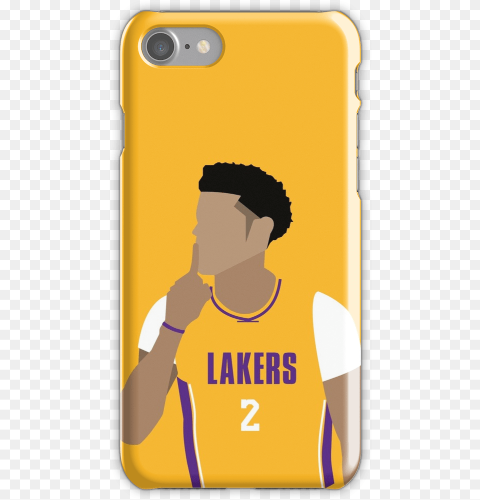 Lonzo Ball Iphone 7 Snap Case Lonzo Ball Wallpaper Cartoon, Electronics, Mobile Phone, Phone, Person Free Png
