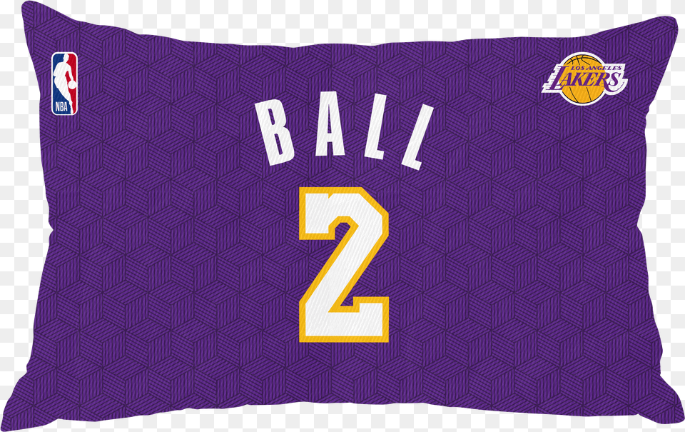 Lonzo Ball Pillow Case Number Angeles Lakers, Cushion, Home Decor Free Png