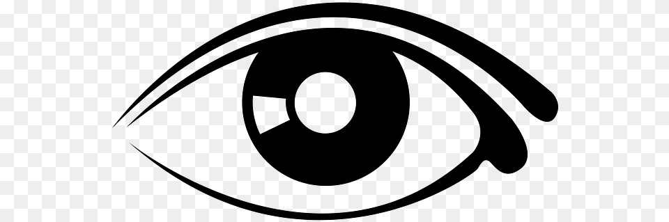 Look At Eyes Clip Art Clip Art Of Eye, Gray Free Png