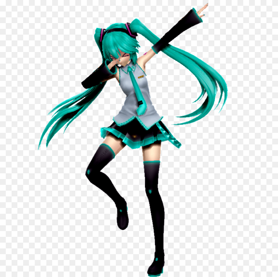 Look At My Dab By Snowgirl Dabbing Anime Girl, Book, Clothing, Comics, Costume Free Transparent Png