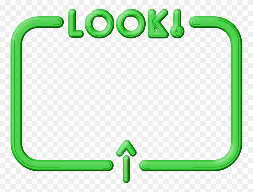 Look Clipart, Green Png Image