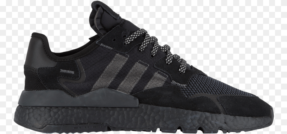 Look For The Adidas Nite Jogger Triple Black To Release Adidas Nite Jogger Triple Black, Clothing, Footwear, Shoe, Sneaker Png