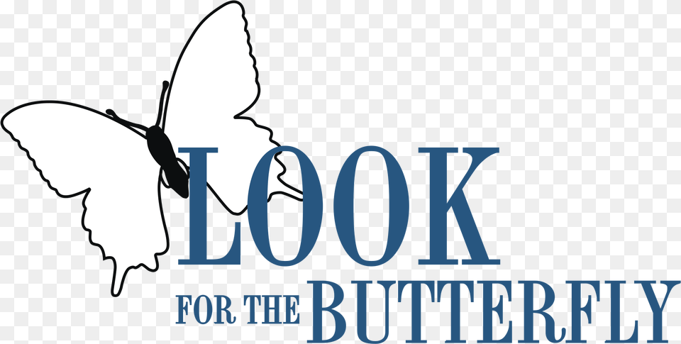 Look For The Butterfly Logo Butterfly, Animal, Bird, Flying Free Png Download