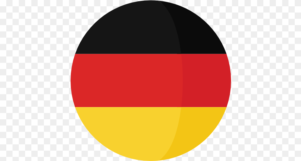 Look Media Nigeria U2013 Transparent Germany Flag Circle, Sphere, Disk Free Png