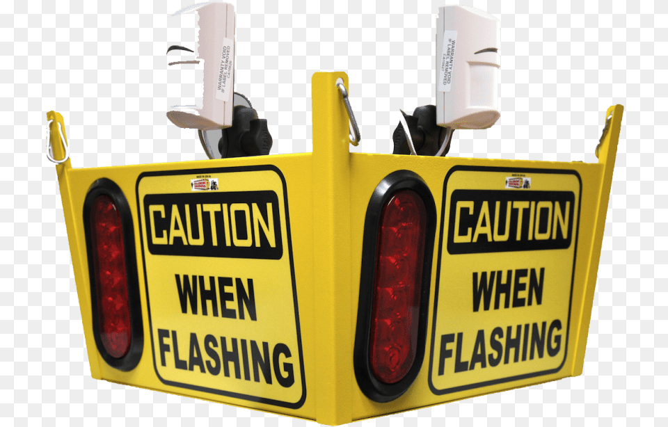 Look Out Ceiling Suspended Sensors Signage, Light, Traffic Light Png Image