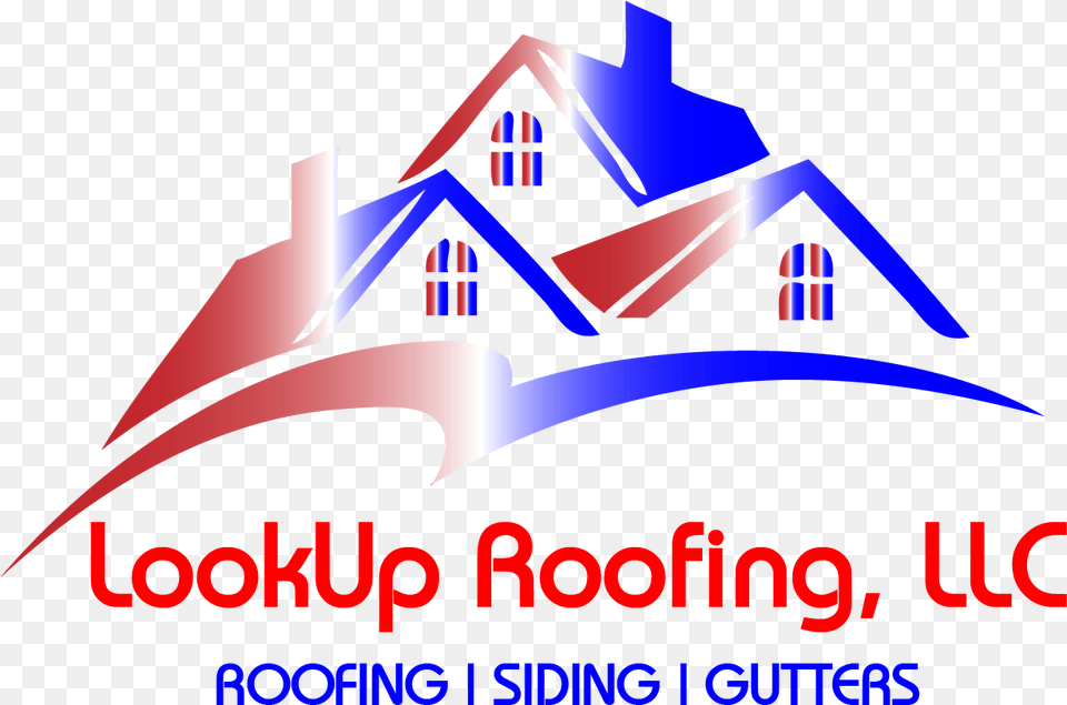 Look Up Roofing, Logo, Symbol Free Png