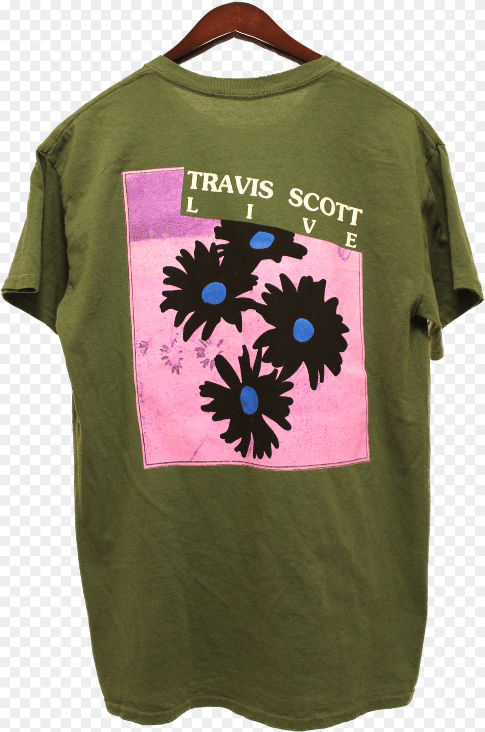 Look Up Travis Scott Flower Festival Shirt, Clothing, T-shirt Png Image
