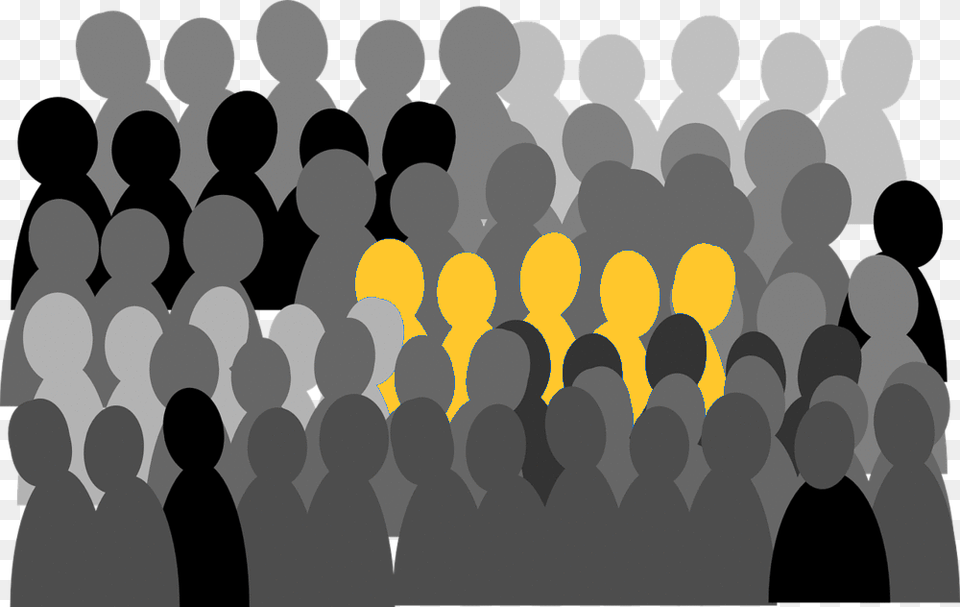 Lookalike Group Of Cancer Patients, Crowd, People, Person, Audience Free Transparent Png