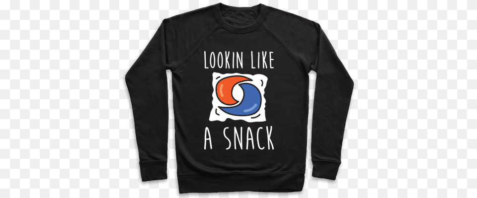 Lookin Like A Snack Tide Pod Pullover Cinnamon Roll T Shirt, Long Sleeve, T-shirt, Clothing, Sleeve Png