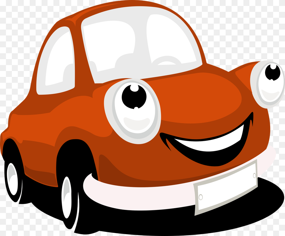 Looking At The Cars Of The Future Cartoon Car Clipart, Transportation, Vehicle, Sedan, Bulldozer Free Png Download