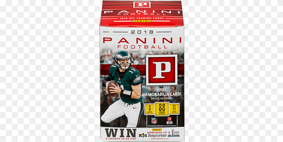Looking For A Promo Code 2018 Panini Football Trading Card Full Box, Helmet, Person, Man, Male Free Png Download
