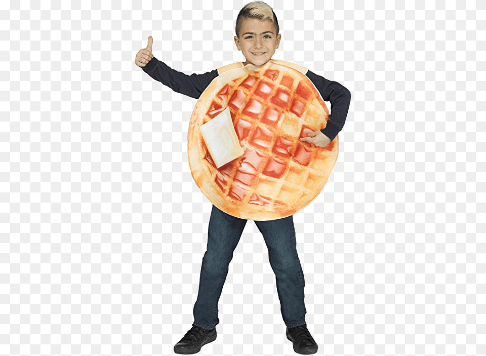 Looking For Something Strange Kids Waffle Costume, Adult, Food, Male, Man Free Png Download