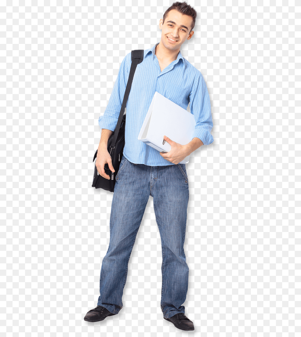 Looking For Work Standing, Pants, Clothing, Shirt, Jeans Free Png