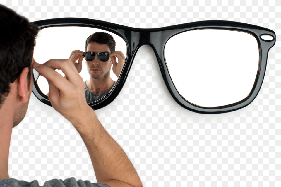 Looking Good Sunglasses Mirror Thabto Looking Good Sunglasses Mirror, Accessories, Goggles, Glasses, Adult Free Png Download