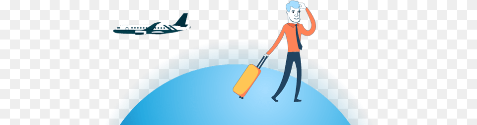 Looks Like You Landed At The Wrong Location Cartoon, Cleaning, Person, Aircraft, Airplane Free Png