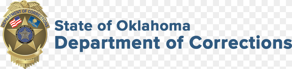 Lookup Oklahoma Department Of Corrections Mug Shots, Badge, Logo, Symbol Free Png