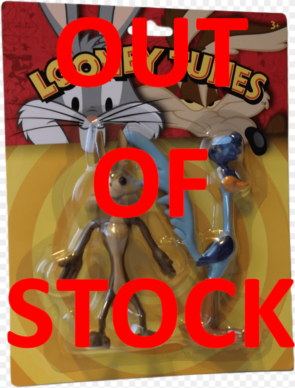 Looney Tunes 4quot Bendable Figures Weapon, Figurine, Book, Publication, Comics Png Image