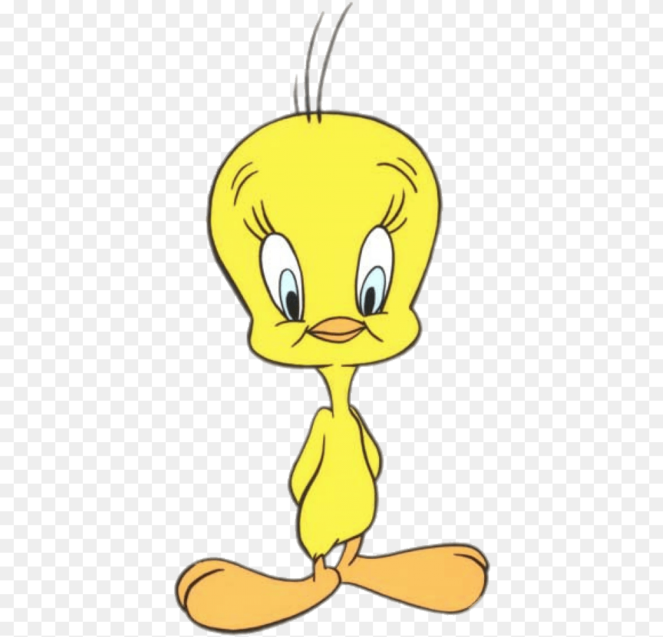 Looney Tunes Character Tweety Cartoon Character Space Jam, Cutlery Png