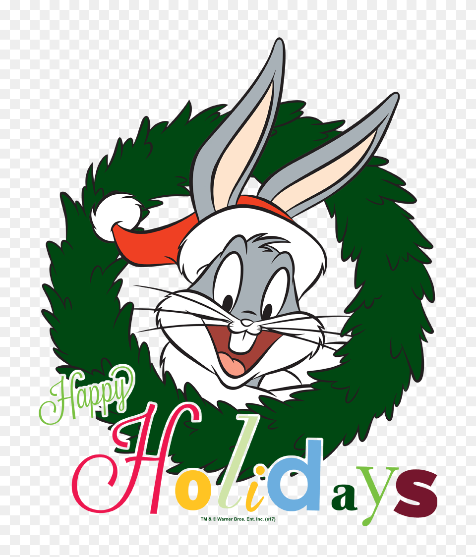 Looney Tunes Holiday Bunny Toddler T Shirt, Cartoon, Book, Comics, Publication Free Png Download