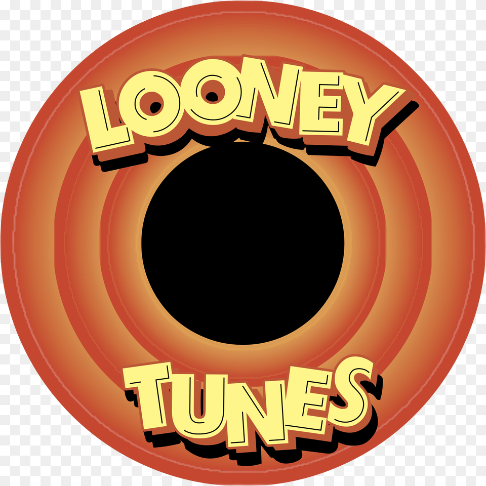 Looney Tunes Logo Transparent Looney Tunes Logo, Food, Sweets, Disk, Donut Png