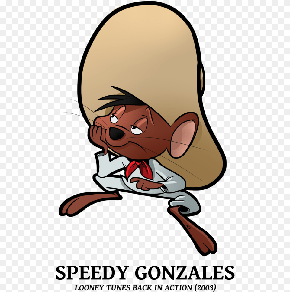 Looney Tunes Speedy Gonzales Characters, Cartoon, Baby, Person, Face Free Png Download