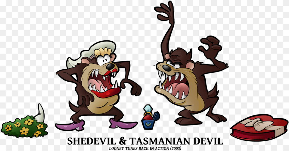 Looney Tunes Tasmanian She Devil, Cartoon, Baby, Person Png Image