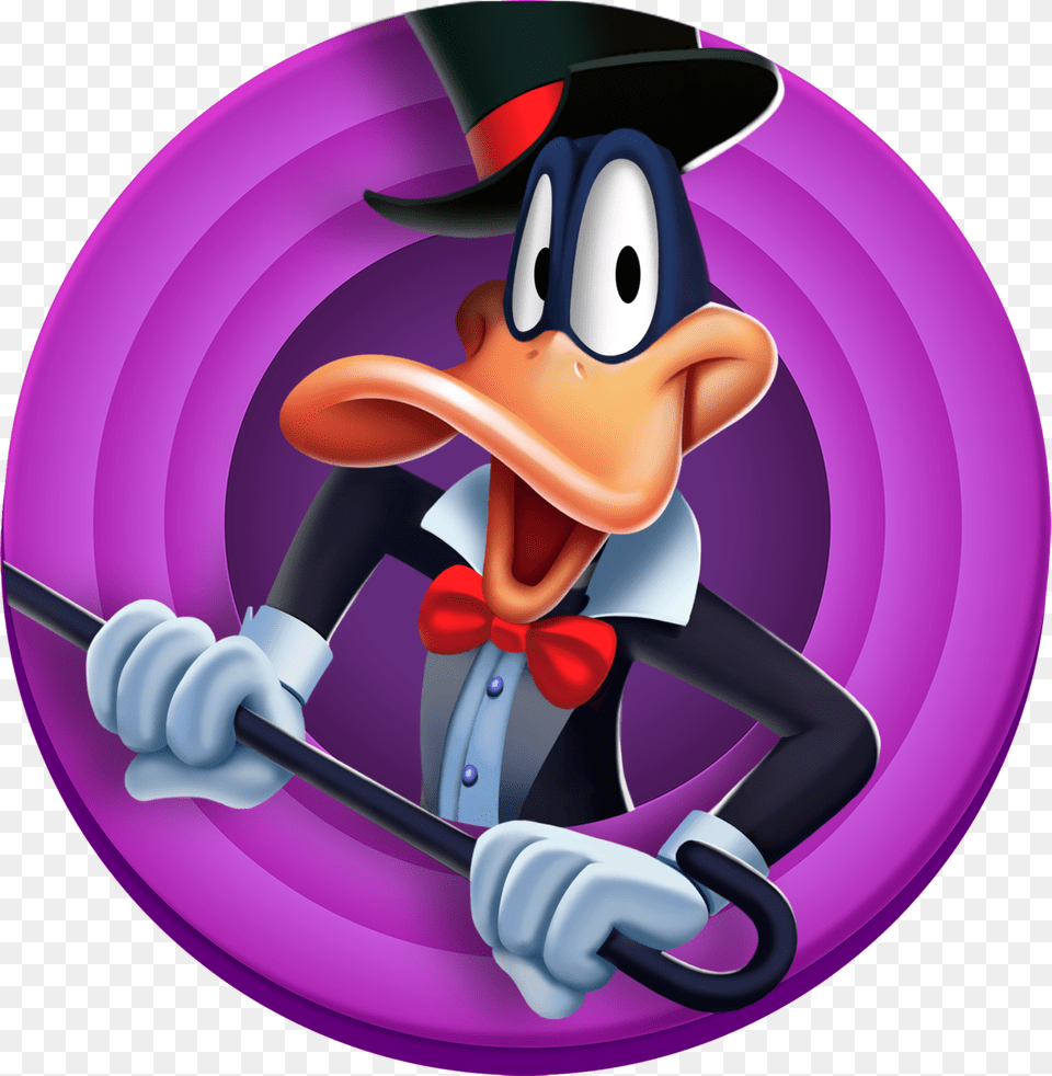 Looney Tunes World Of Mayhem Daffy Duck, Magician, Performer, Person, People Png Image
