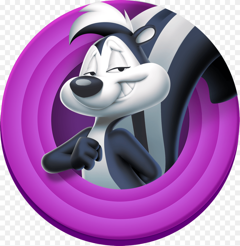 Looney Tunes World Of Mayhem Pepe Le Pew, Purple, Photography, Adult, Female Free Png Download