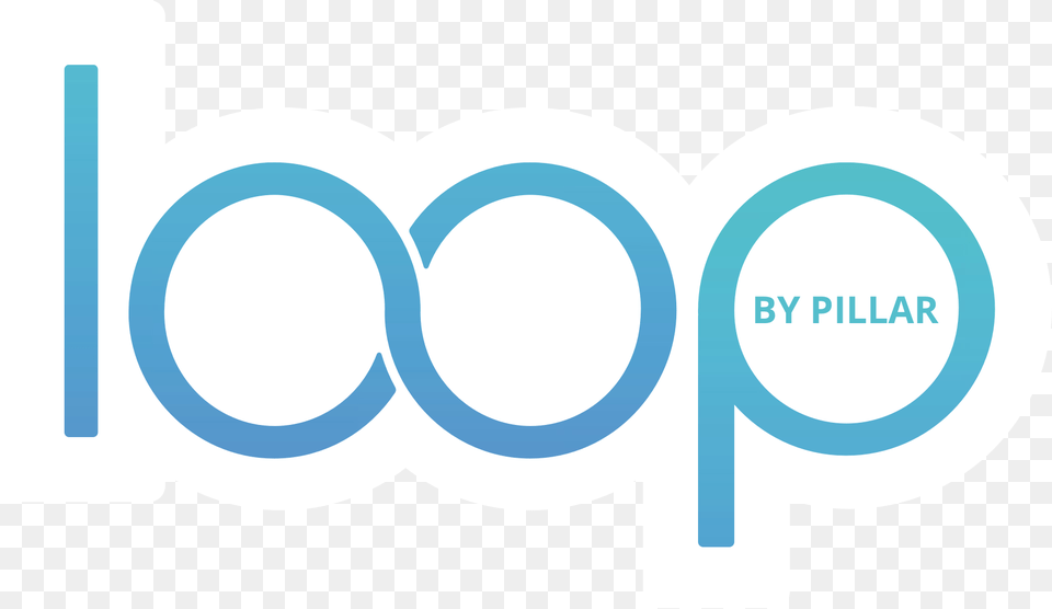 Loop Gradient White Circle, Logo Free Png Download