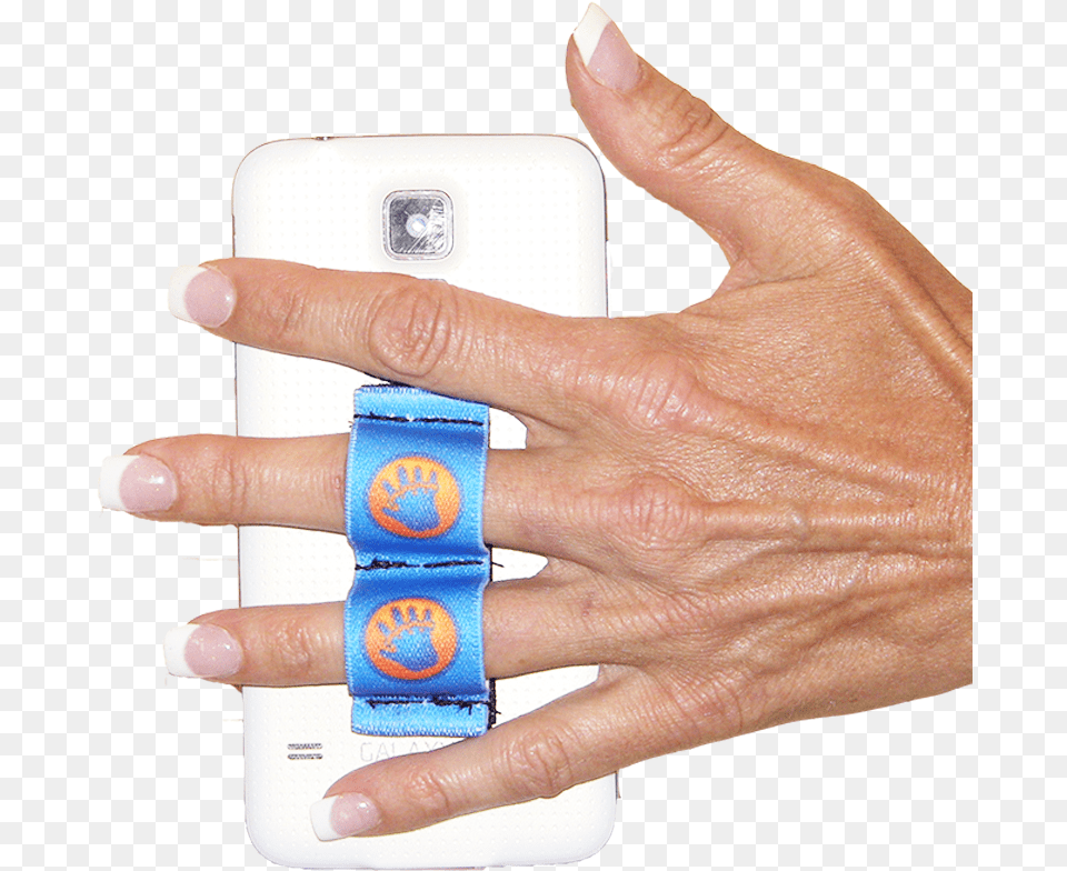 Loop Phone Grip Thing To Put On Back Of Phone, Body Part, Finger, Hand, Nail Free Transparent Png