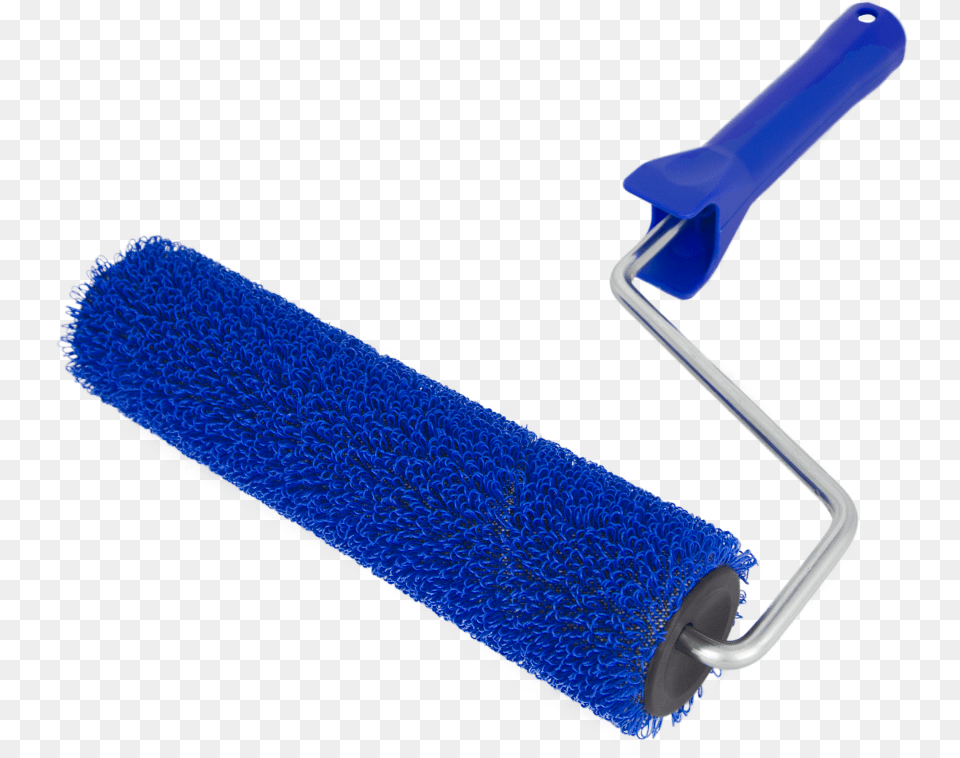 Looped Roller Blue 44 Mm 10 Mm Complete With Double Paint Roller, Cleaning, Person, Smoke Pipe Free Png Download