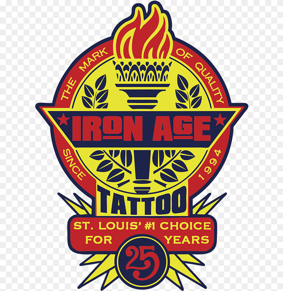 Loopgevity Iron Age Tattoo 25th Anniversary Sst Coverpage Image Iron Age, Logo, Badge, Symbol, Emblem Free Png Download
