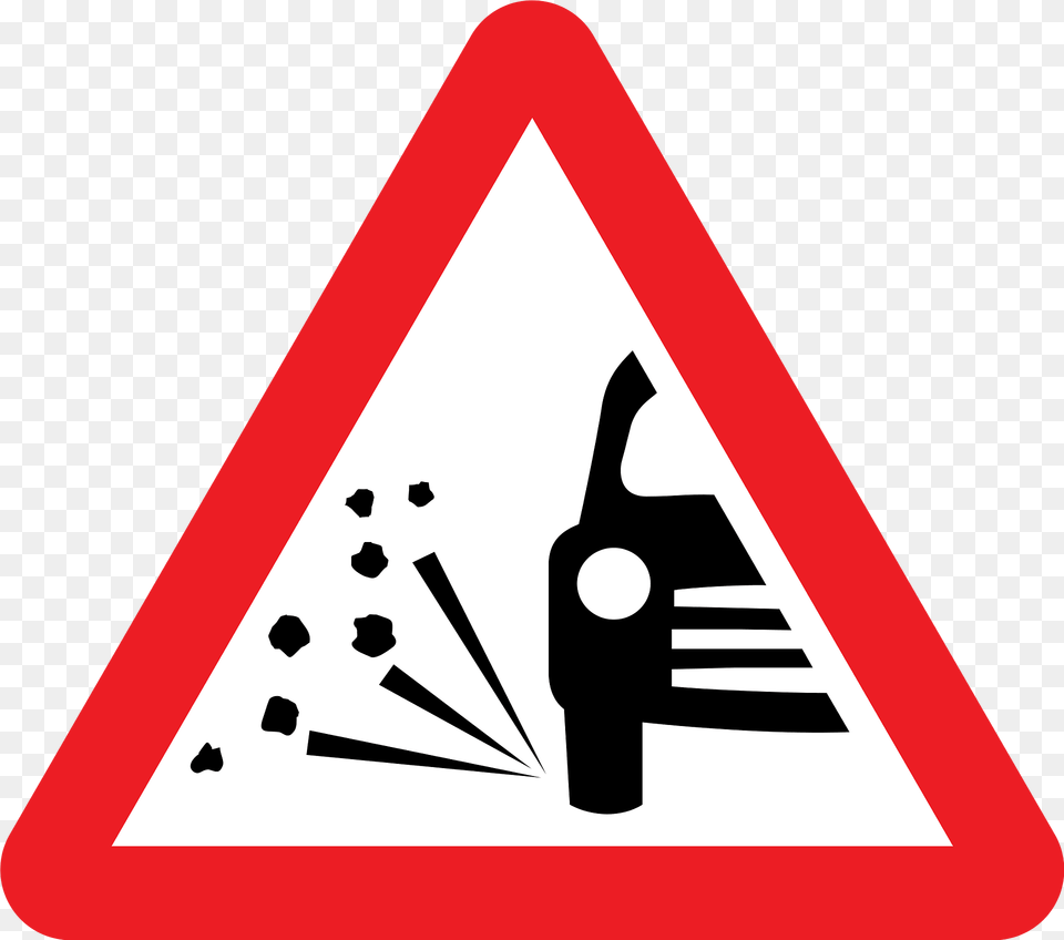 Loose Chippings Clipart, Sign, Symbol, Road Sign, Dynamite Free Transparent Png