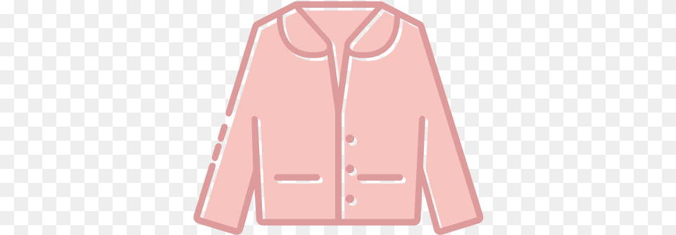 Loose Coat Vector Icons Download Long Sleeve, Blazer, Clothing, Jacket, Knitwear Free Transparent Png