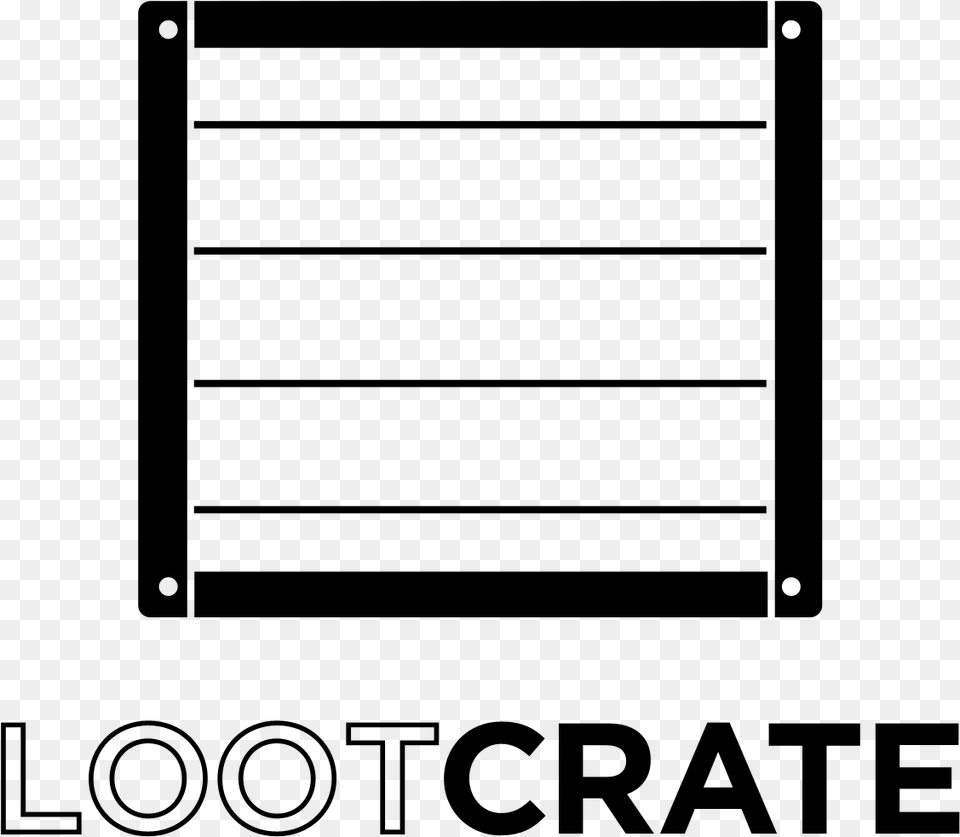 Loot Crate, Gray Free Png