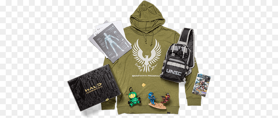 Loot Crate, Clothing, Hoodie, Knitwear, Sweater Free Png