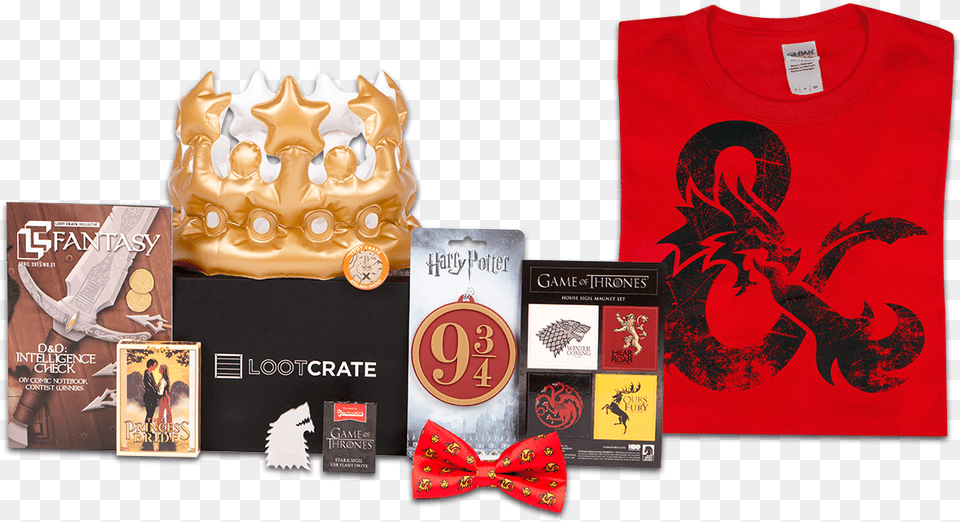 Loot Crate Crap, Book, Clothing, Publication, T-shirt Free Png Download